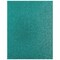PA Paper Accents Glitter Cardstock 8.5" x 11" Prussian Blue, 85lb colored cardstock paper for card making, scrapbooking, printing, quilling and crafts, 15 piece pack